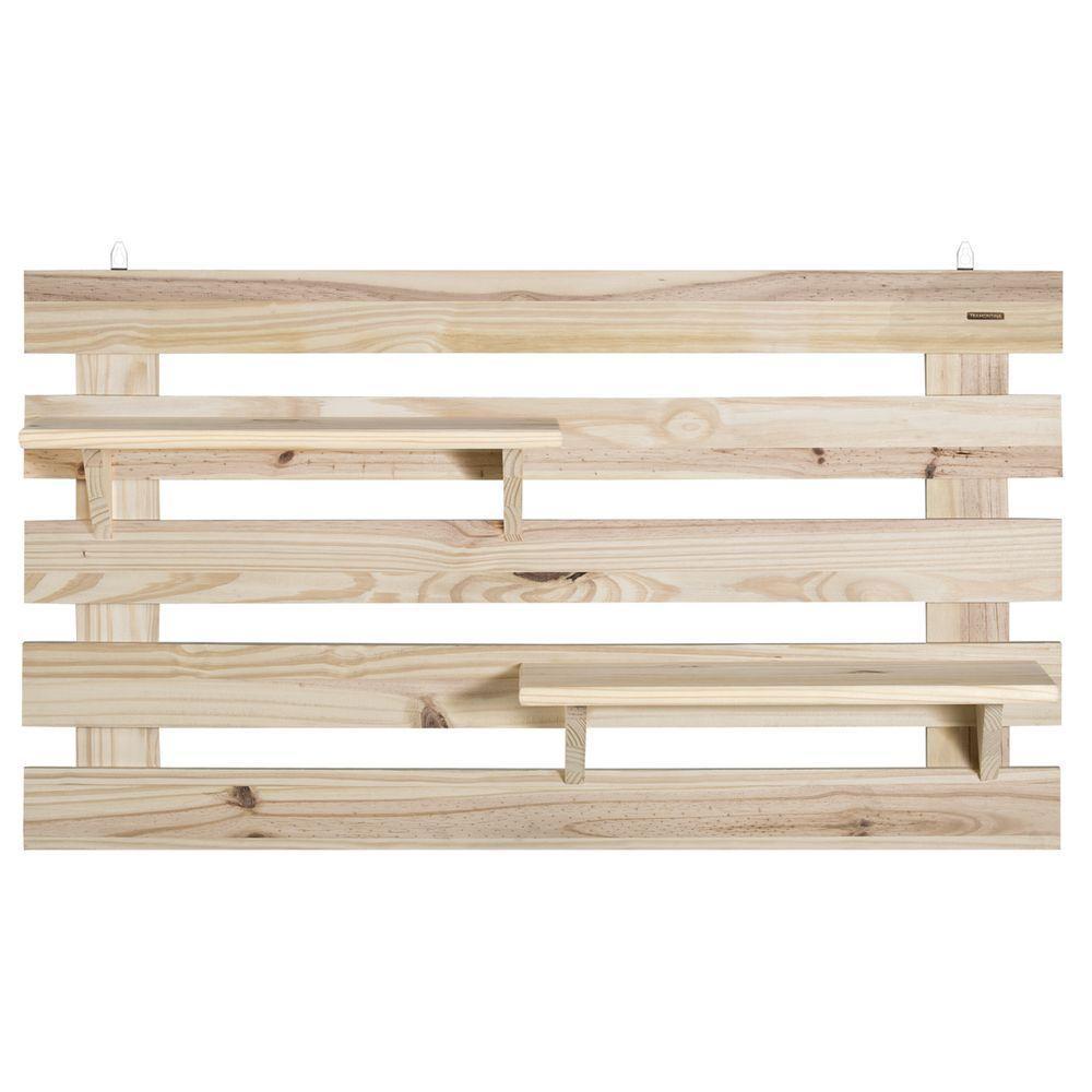 Painel Floreira Tramontina Em Madeira Maciça Com Duas Prateleiras - 7