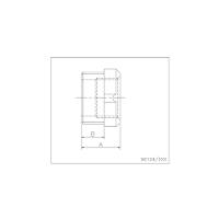 Redução Com Rosca 2 Polegada X 1 - 2