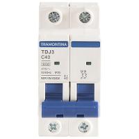 Minidisjuntor Tdj3ka 2 P 40 A Curva C Tramontina - 1