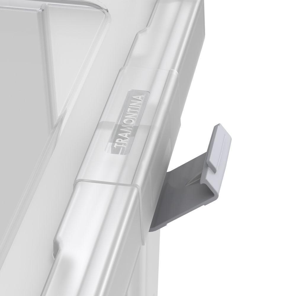 Caixa Organizadora Tramontina Office Em Polipropileno Transparente 17 L - 4