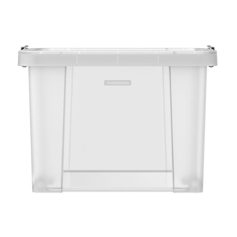 Caixa Organizadora Tramontina Office Em Polipropileno Transparente 30 L - 1