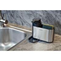 Suporte De Esponja Com Dosador De Sabão Tramontina Em Plástico Abs E Aço Inox - 3