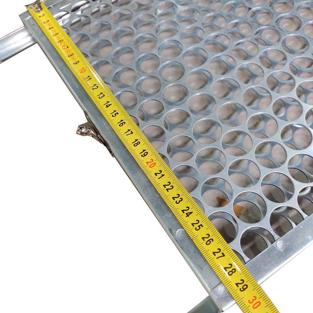 Grelha Dupla P/ Peixes Linguiças Asinhas Com Cabo Duplo - 3