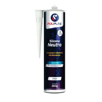 Silicone Neutro Poliplás 260g (p- Policarbonato)