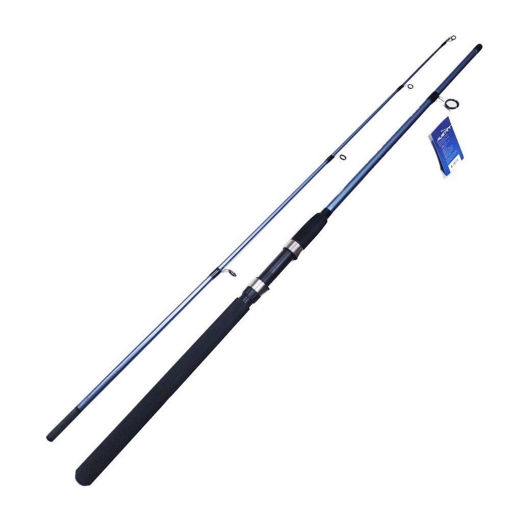 Vara De Molinete Austin Pesca Pesqueiro Rio Mar 60lb Tamanho 2,40m - 1