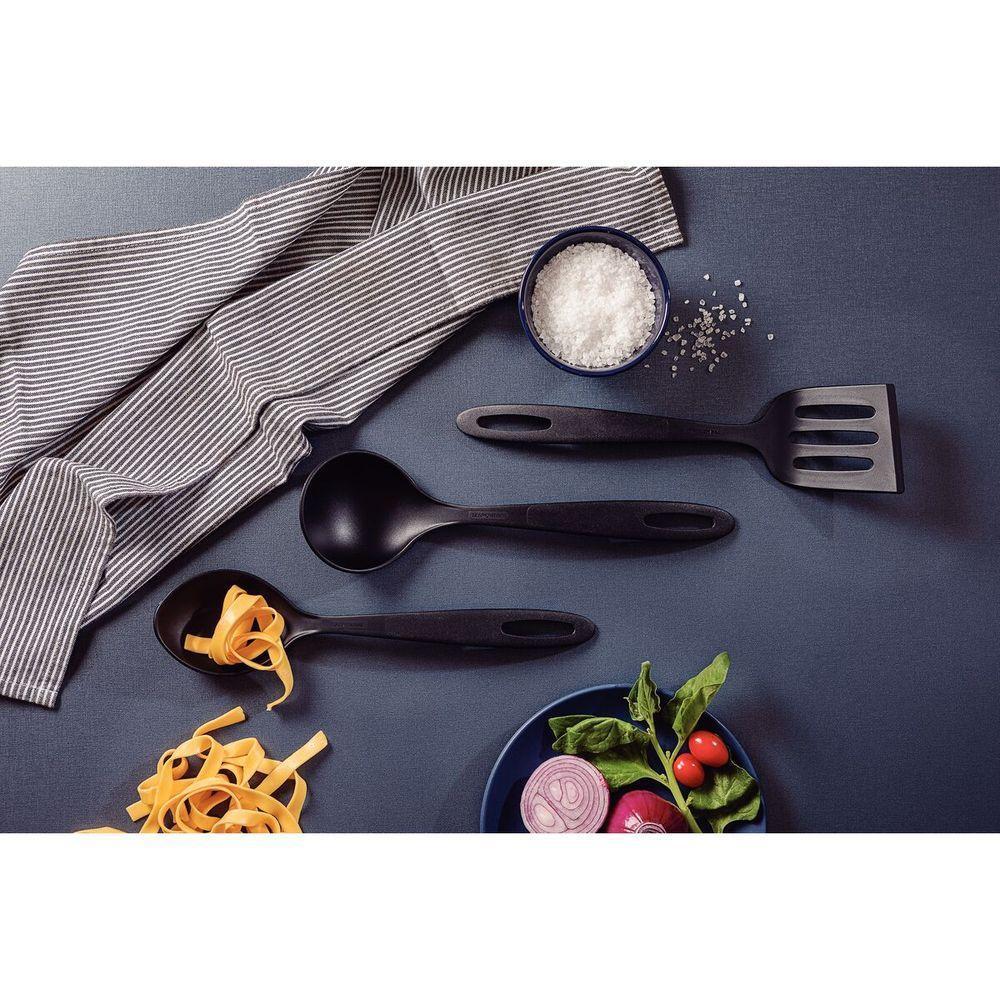 Jogo De Utensílios Tramontina Ability Em Nylon Preto 03 Peças - 3