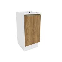 Balcão Celeste Kappesberg 100% Mdf 1 Porta Branco/nogueira 40cm - 1