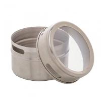 Conjunto Porta Tempero 6 Peças Inox Suporte Magnético - Lyor - 5