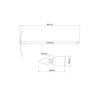 Sacho Coração Tramontina Em Aço Com Cabo De Madeira 60 Cm - 6