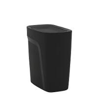 Lixeira Tramontina Compact Em Polipropileno Preto Com Tampa Basculante 8,5 L - 5