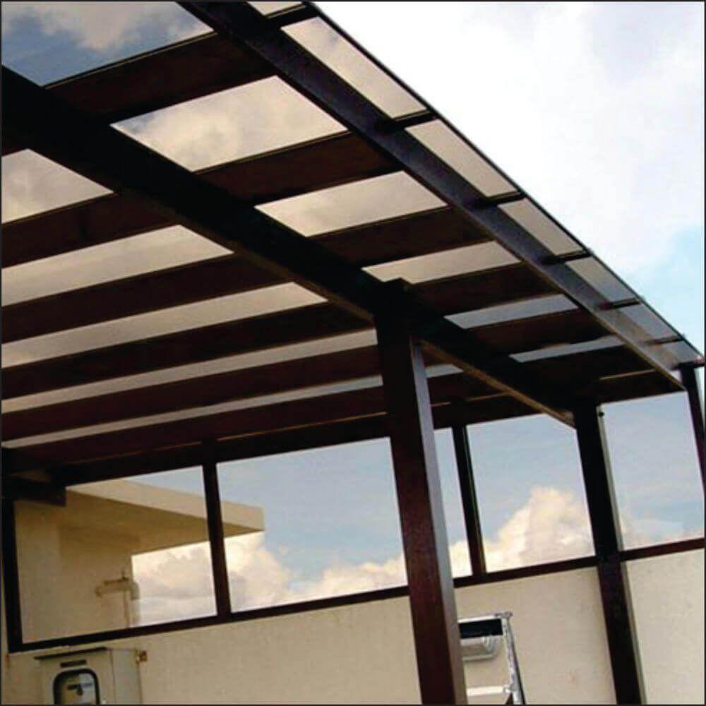 Chapa De Policarbonato Compacto Bronze 4mm 2,00m X 6,00m - 5