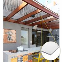 Chapa De Policarbonato Compacto Cristal 6mm 2,00m X 3,00m - 3