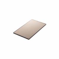 Chapa De Policarbonato Compacto Bronze 3mm 2,00m X 3,00m - 1
