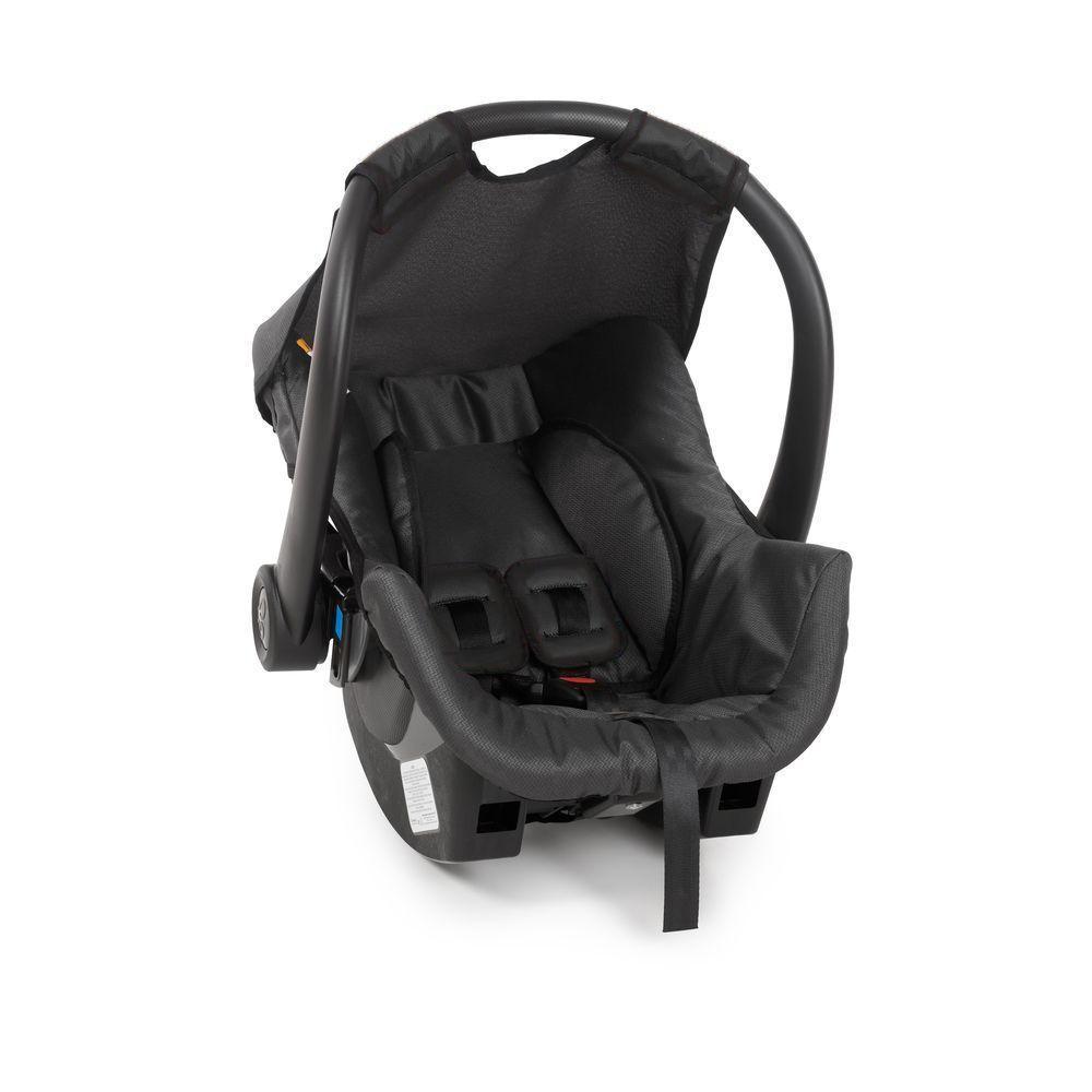Travel System Galzerano Carrinho De Bebê Romano Com Bebê Conforto Cocoon Slim Preto E Cobre - 2