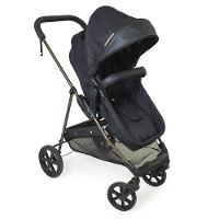 Carrinho De Bebê Para Passeio Galzerano Napoli De 0 Meses Até 15kg Preto Com Cobre - 1