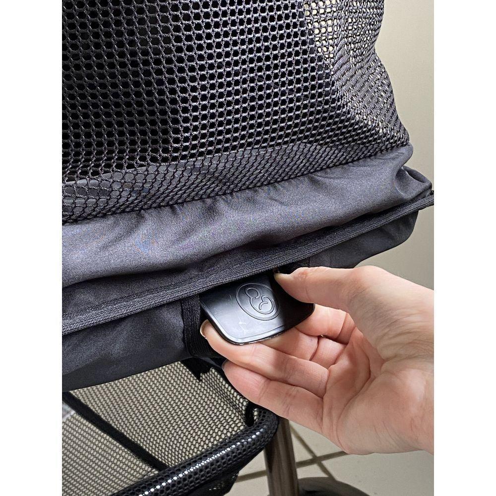 Carrinho De Bebê Galzerano San Remo De 0 Meses Até 15 Kg Preto E Vermelho - 2