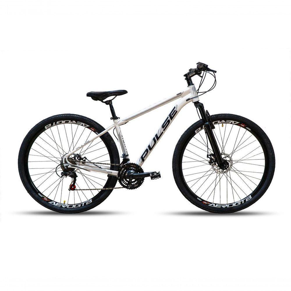 Bicicleta 29 Pulse Câmbios Importados 21v Freio Disco Branco - 1