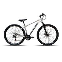 Bicicleta 29 Pulse Câmbios Importados 21v Freio Disco Branco - 1