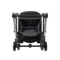Carrinho de Bebê Burigotto Up Dobrável para Passeio Até 15kg Preto com Metal Prata - 2