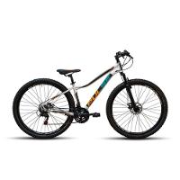 Bicicleta 29 Pulse Feminina 21v Cambio Importados Laranja Verde Acqua - 1