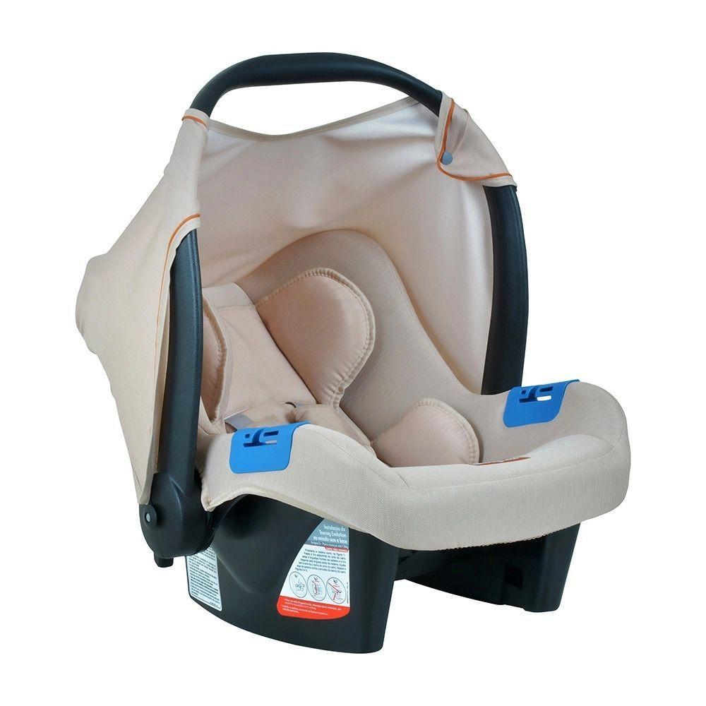 Travel System Burigotto Carrinho De Bebê Com Bebê Conforto Ecco + Touring X Mon Amour Bege - 2