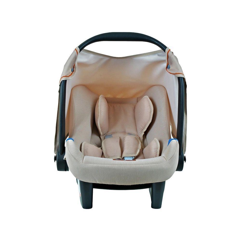 Travel System Burigotto Carrinho De Bebê Com Bebê Conforto Ecco + Touring X Mon Amour Bege - 3