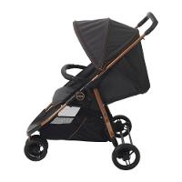 Carrinho De Bebê Burigotto Cr3 De 0 Até 15kg Para Passeio Cinza Escuro Com Cobre - 3