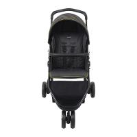 Carrinho De Bebê Burigotto Cr3 De 0 Até 15kg Para Passeio Cinza Escuro Com Neon - 2