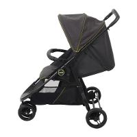 Carrinho De Bebê Burigotto Cr3 De 0 Até 15kg Para Passeio Cinza Escuro Com Neon - 5