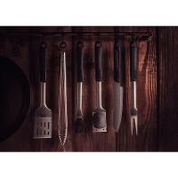 Garfo Trinchante Tramontina Churrasco Black Com Lâmina Em Aço Inox E Cabo De Polipropileno Preto - 2