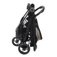 Carrinho De Bebê Burigotto Lui De 0 Até 15kg Para Passeio Sand - Preto E Bege, U - 3