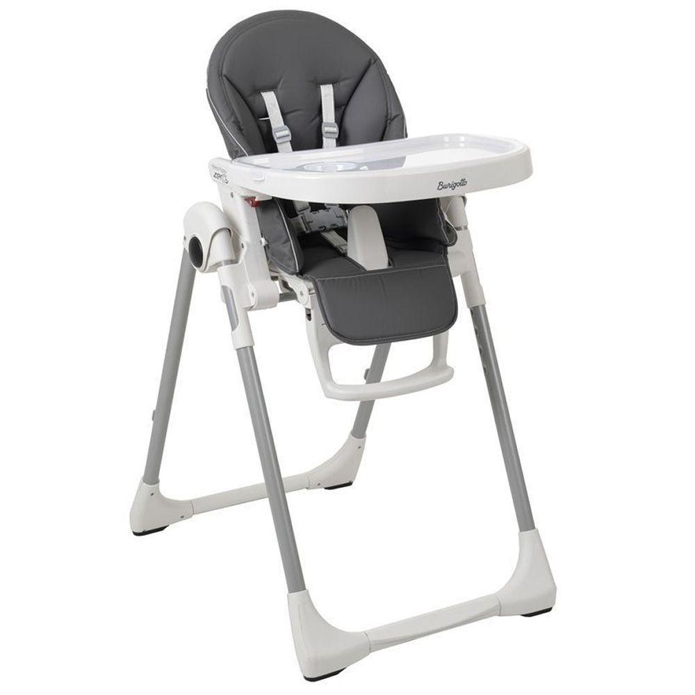 Cadeira De Alimentação Burigotto Prima Pappa Zero 3 De 0 Meses Até 15 Kg Grafite - 2