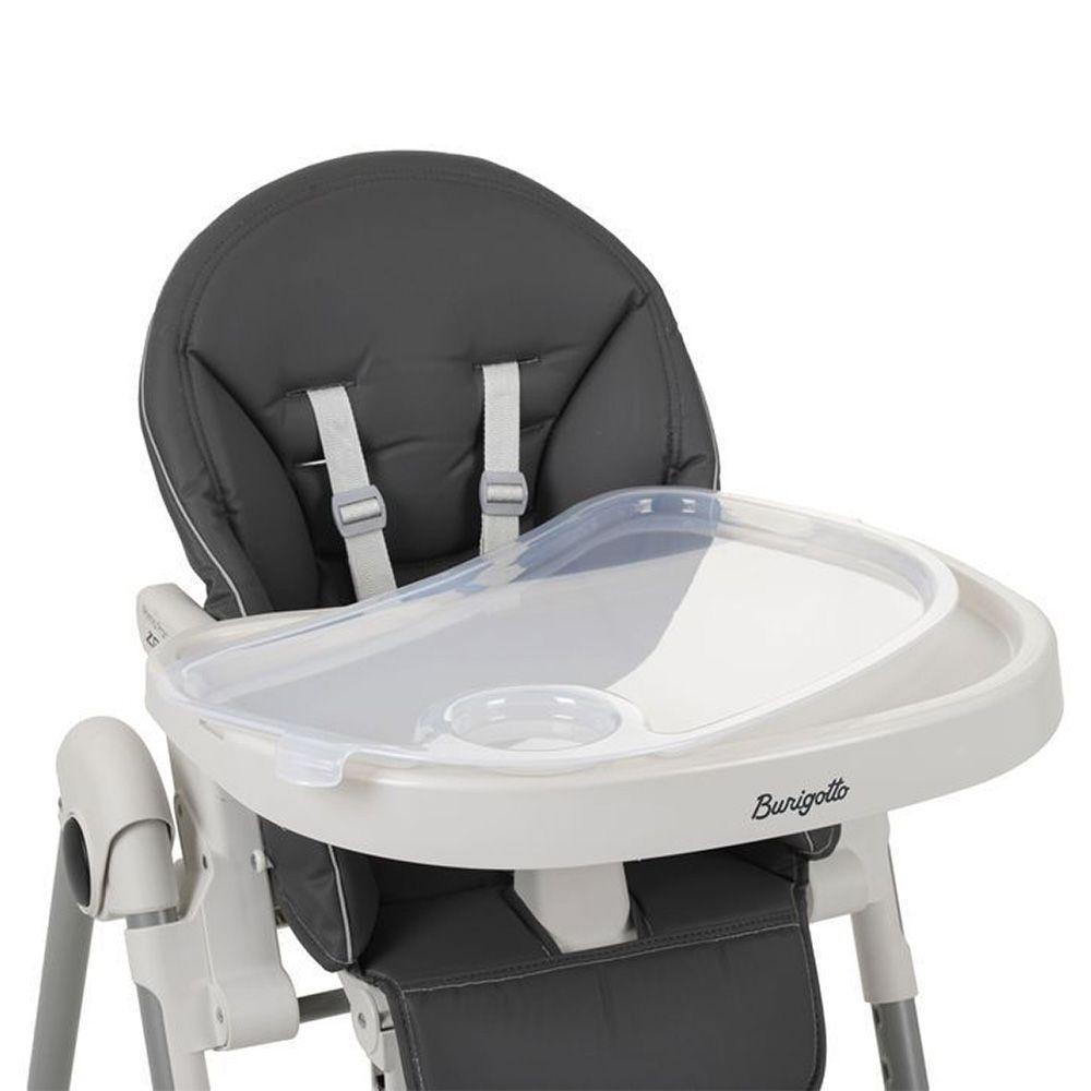 Cadeira De Alimentação Burigotto Prima Pappa Zero 3 De 0 Meses Até 15 Kg Grafite - 6