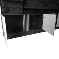 Painel Home Para Tv Até 65'' 4 Portas 6 Nichos 2 Prateleiras Fortuna Jcm Movelaria - 2