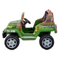 Jipe Elétrico Infantil Peg-Pérego Ranger 538 com Bateria 12V - Verde - 3