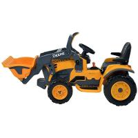 Mini Trator Infantil Elétrico Peg-Pérego Deere Construction Loader 12V - Laranja - 1