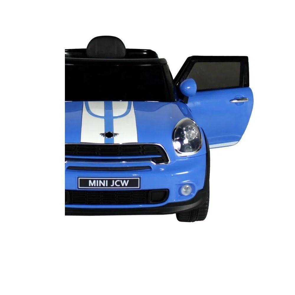 Carrinho Elétrico Infantil Bel Brink Mini Paceman 12V com Controle Remoto - Azul - 2