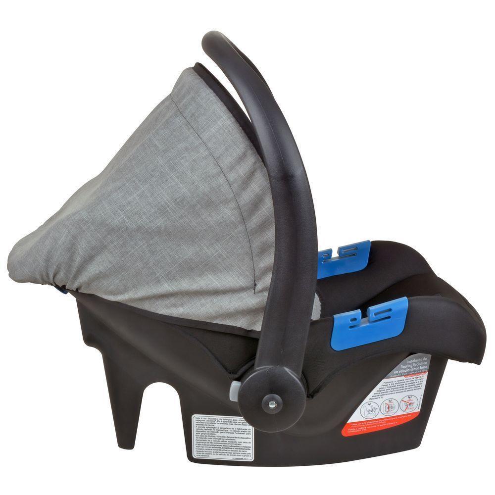 Bebê Conforto Burigotto Touring X De 0 Até 13 Kg Gray Preto E Cinza - 3