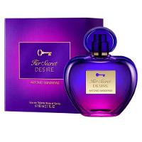 Perfume Antonio Banderas Her Secret Desire - Eau De Toilette - 80 Ml Volume Da Unidade 80 Ml - 1