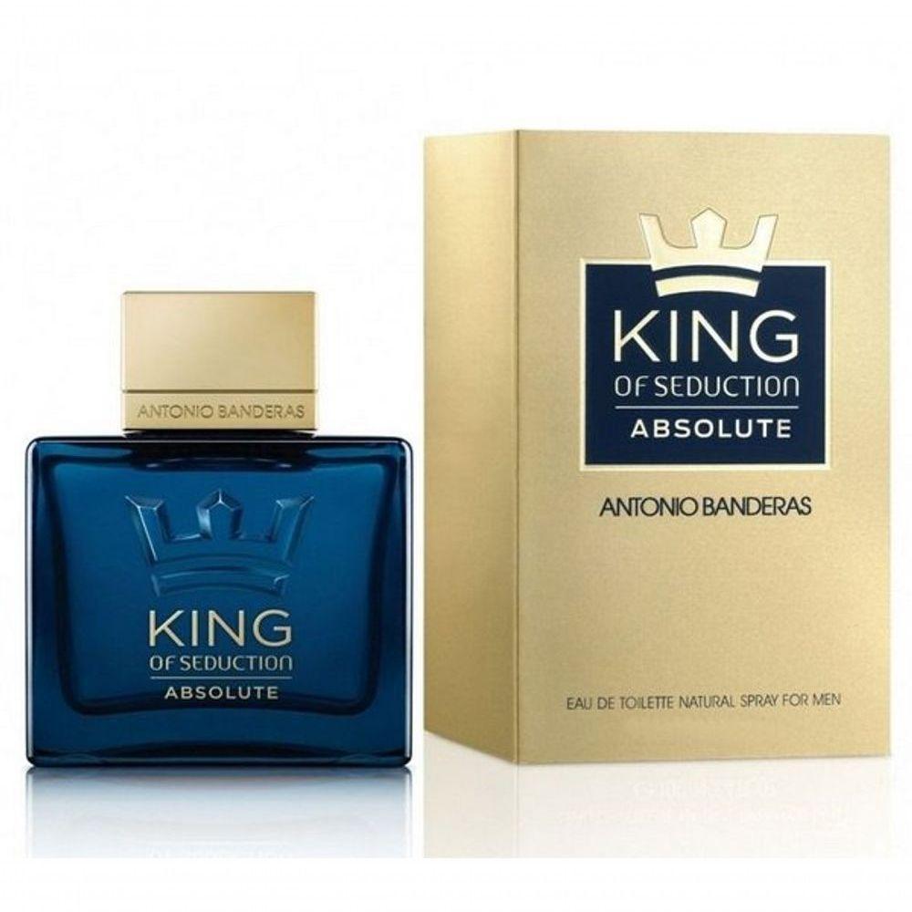 Perfume Antonio Banderas King Of Seduction Absolut - Eau De Toilette - Masculino - 100 Ml Volume Da Unidade 100 Ml - 1