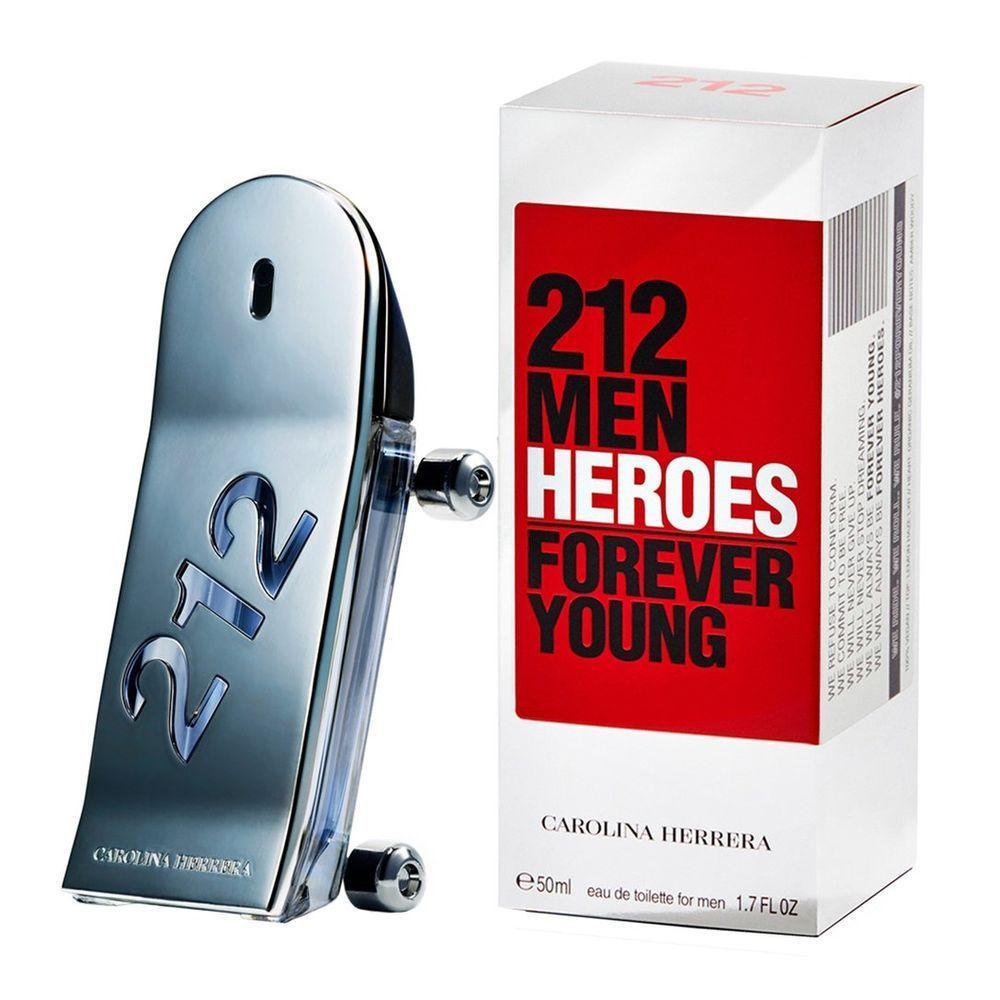 Perfume Carolina Herrera 212 Men Heroes - Eau De Toilette - 50 Ml Volume Da Unidade 50 Ml - 1