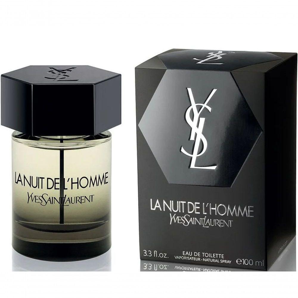 Perfume Yves Saint Laurent La Nuit De L'homme - Eau De Toilette - 100 Ml - 1