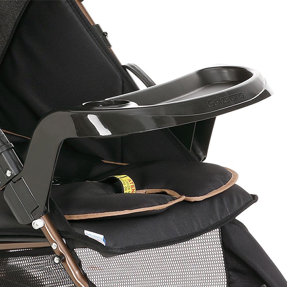 Carrinho de Bebê para Passeio Galzerano Cross Trail 1450 de 0 Meses até 15 kg - Preto e Cobre - 3