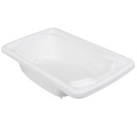 Kit Banho Burigotto Banheira Com Suporte E Assento Redutor Branco