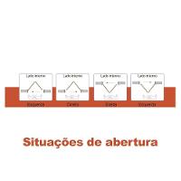 Kit Porta Camarão Padrão Imbuia 72x2.10 C/ferragens - Hale - 2