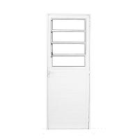 Porta Basculante Lambril Alumínio Branco 2.10 X 70 Lado Direito – Hale