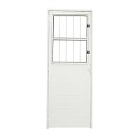 Porta Social Lambril Alumínio Branco 2.10 X 90 Lado Direito – Hale - 3