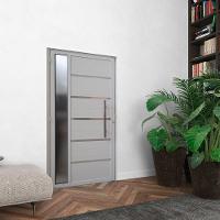 Porta Lambril Solara Com Visor E Puxador 80 X 2.10 Branca Lado Direito – Hale - 4