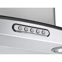 Coifa Terim Parede Vidro Curvo Inox Duto Slim 70 Cm Inox 220v - 2