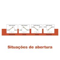 Kit Porta De Madeira 72 X 2.10 Friso Agatha Bat.misto 14cm Fech.wc Rosê Lado Esquerdo - Hale - 2